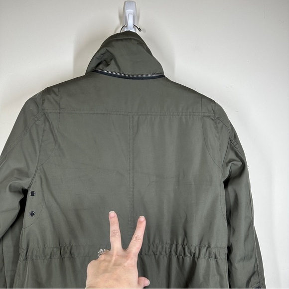 S13 New York Field Parka Jacket in Olive Green XS - Picture 8 of 10